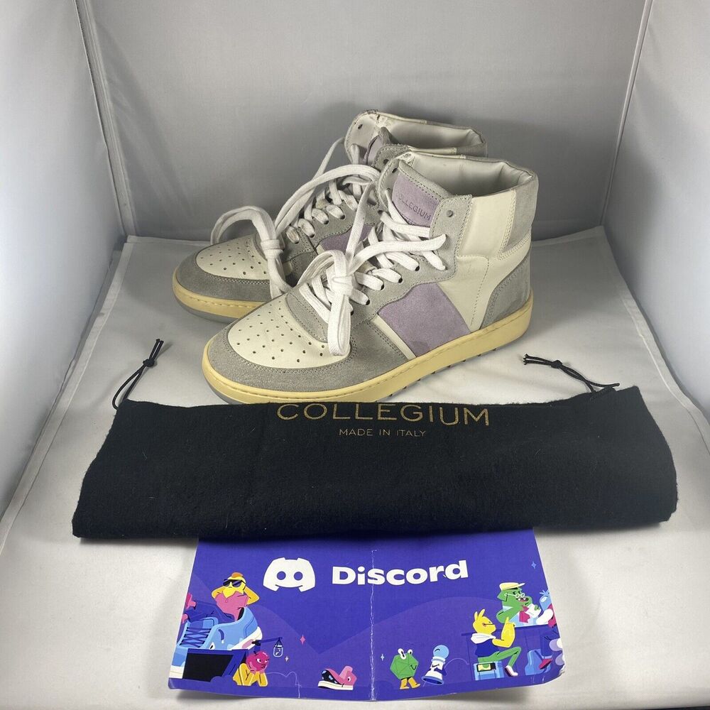 Collegium Pillar Destroyer High Blurple Suede Women’s 6 EU 36 Discord RARE